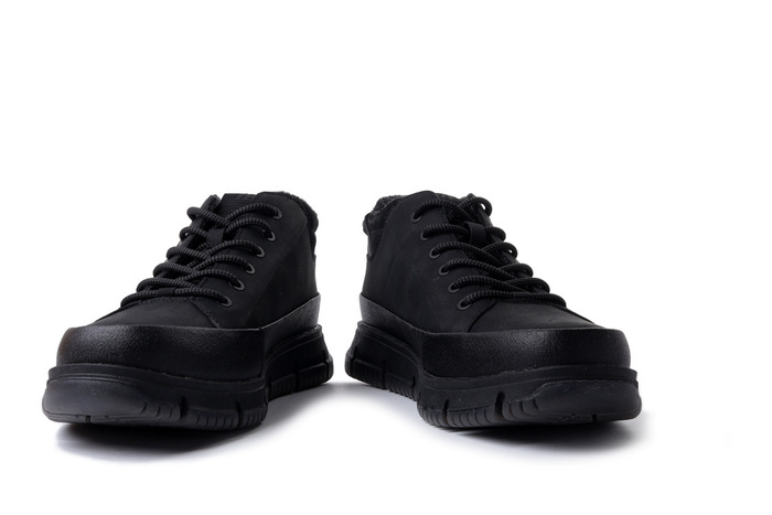 BUGATTI 341-AC238-5000 1000 black, półbuty zimowe męskie