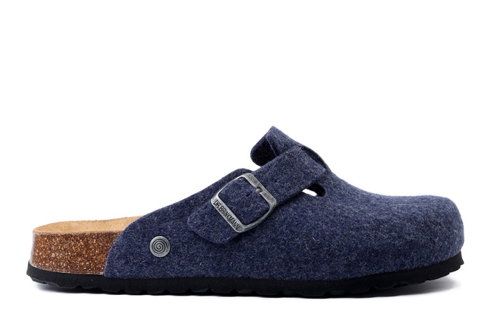DR. BRINKMANN 220067-05 blau, kapcie profilaktyczne damskie/męskie