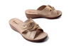 INBLU GL-63 026 piaskowy, klapki damskie