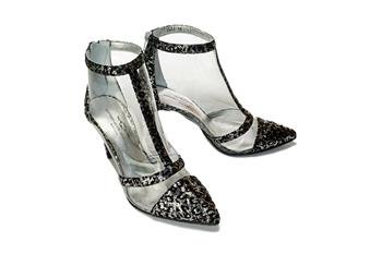 BRENDA ZARO T3603 silver, botki damskie