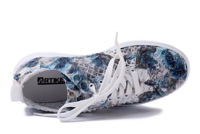 ARTIKER RELAKS 52C2484 white/blue, półbuty damskie