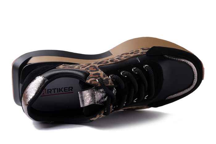 ARTIKER RELAKS 55C0134 black, półbuty damskie