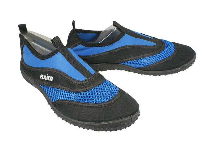 AXIM 7K2827 czarny/niebieski, buty do wody młodzieżowe
