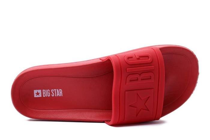 BIG STAR DD274A270 czerwony, klapki basenowe damskie