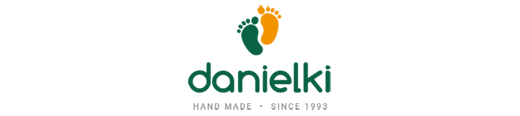 DANIELKI TA105 blue fluo, obuwie rehabilitacyjno-profilaktyczne dziecięce