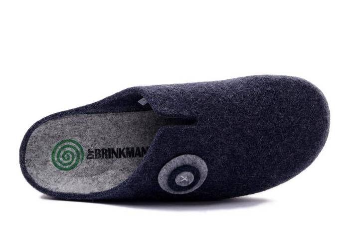 DR. BRINKMANN 320025-05 navy, kapcie damskie