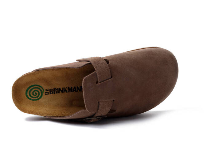 DR. BRINKMANN 600116-02 tan, klapki damskie