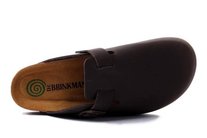 DR. BRINKMANN 600389-2 marron, klapki profilaktyczne damskie/męskie