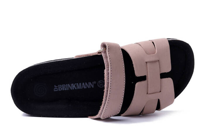 DR. BRINKMANN 700509-42 nude, klapki damskie