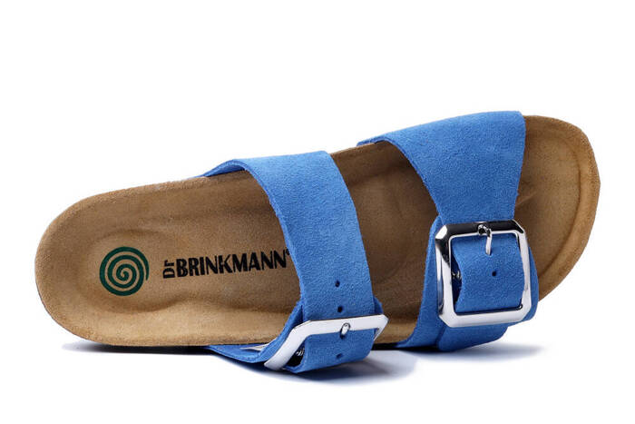 DR. BRINKMANN 700529-05 blau, klapki damskie