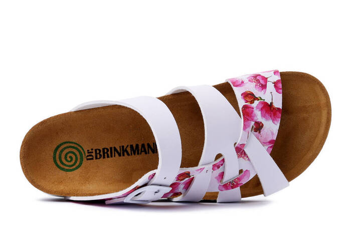 DR. BRINKMANN 700547-43 pink, klapki damskie