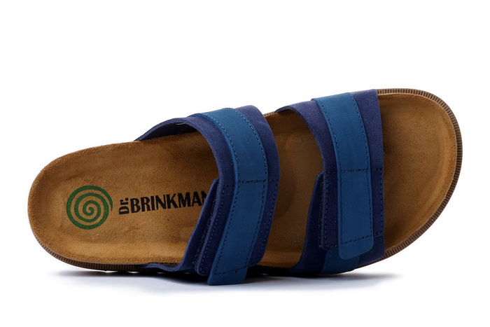 DR. BRINKMANN 700572-05 blau, klapki damskie