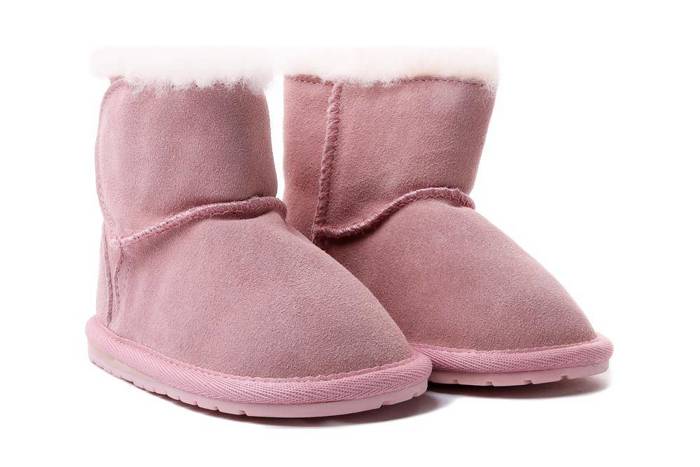 EMU AUSTRALIA Toddle B10737 baby pink, botki dziecięce, rozmiary 20-23