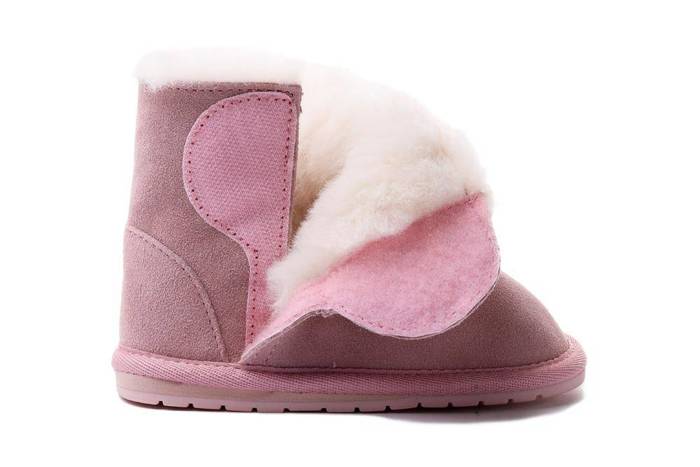 EMU AUSTRALIA Toddle B10737 baby pink, botki dziecięce, rozmiary 20-23