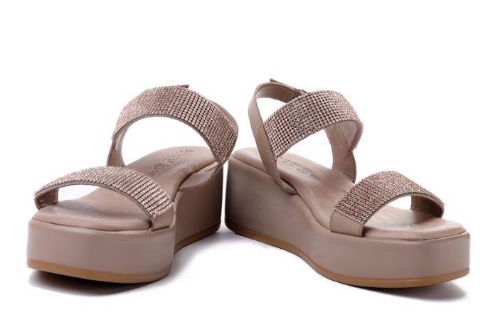 IGI&CO 3687022 VITELLO ocean/taupe, sandały damskie