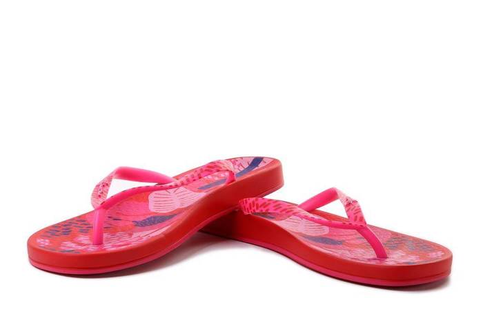 IPANEMA Anat Nature VII Fem 83325 red/pink, klapki japonki damskie