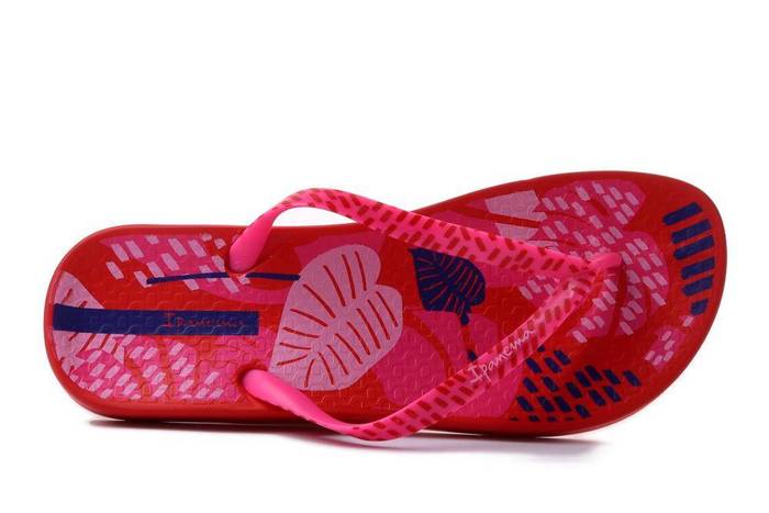 IPANEMA Anat Nature VII Fem 83325 red/pink, klapki japonki damskie