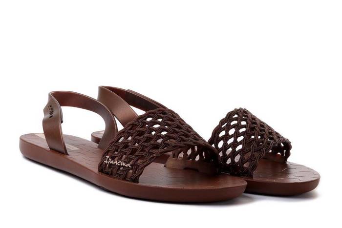 IPANEMA Breezy Sandal Fem 82855 brown/bronze, sandały damskie