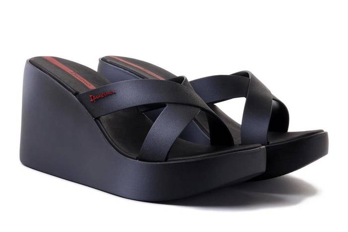 IPANEMA Colore Fem 83423 black/grey, klapki damskie