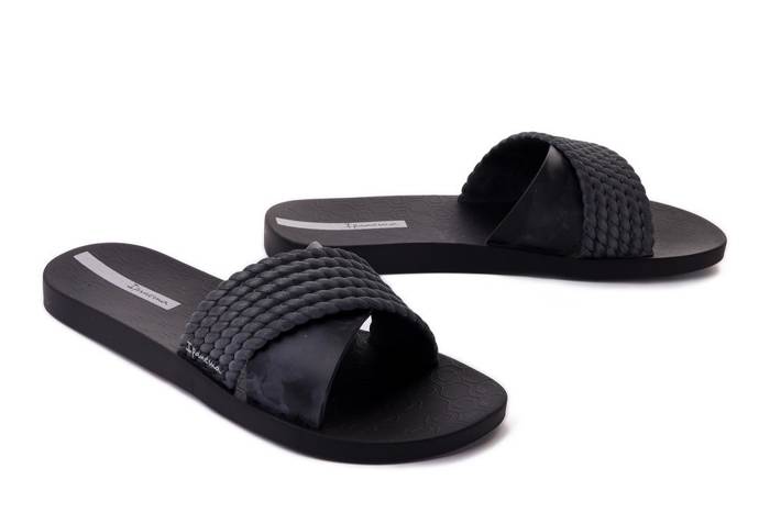 IPANEMA Street II FEM 83244 20766 black/black, klapki damskie