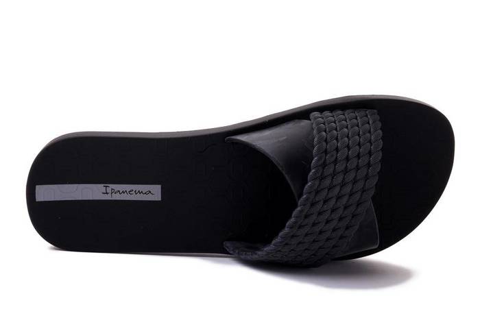 IPANEMA Street II FEM 83244 20766 black/black, klapki damskie