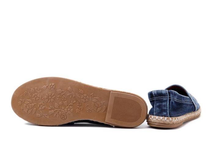 LANQIER 40C294 jeans, espadryle/baleriny damskie