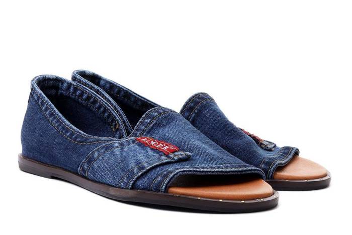 LANQIER 42C0192 jeans, sandały damskie