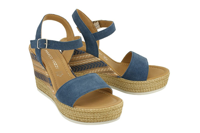 MARCO TOZZI 28360-28 802 denim, sandały damskie