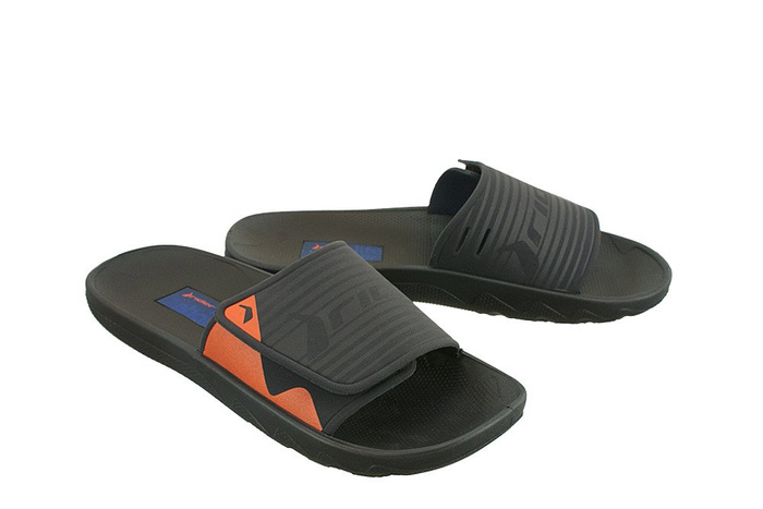 RIDER 82083 VANCOUVER AD 24398 navy/orange, klapki męskie
