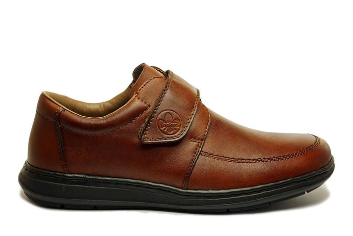 RIEKER 17372-24 brown, półbuty męskie