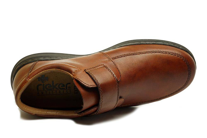 RIEKER 17372-24 brown, półbuty męskie