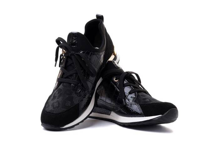 RIEKER REMONTE R2529-01 black, półbuty/sneakersy damskie