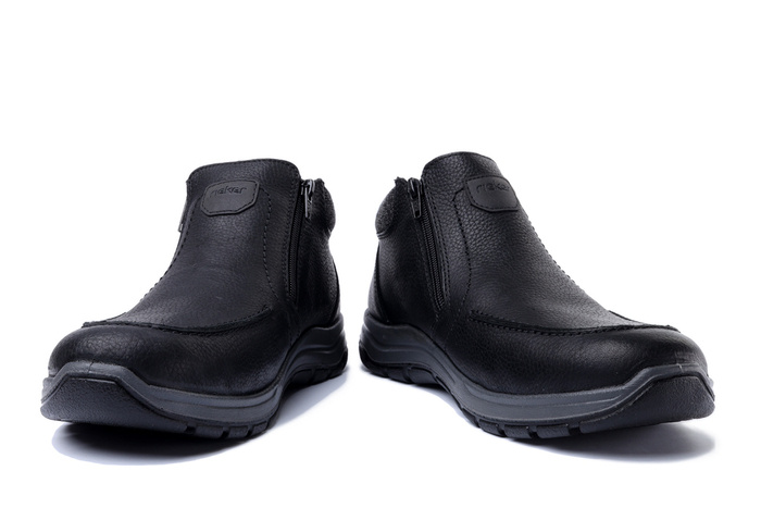 RIEKER TEX 03660-00 black, botki męskie