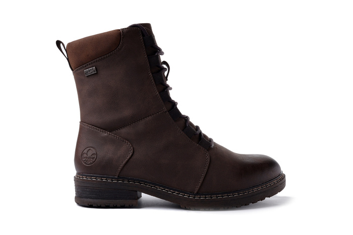 RIEKER TEX 94720-25 brown, trzewiki damskie