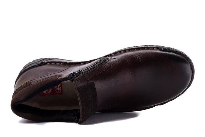 RIEKER TEX B0392-25 brown, botki męskie