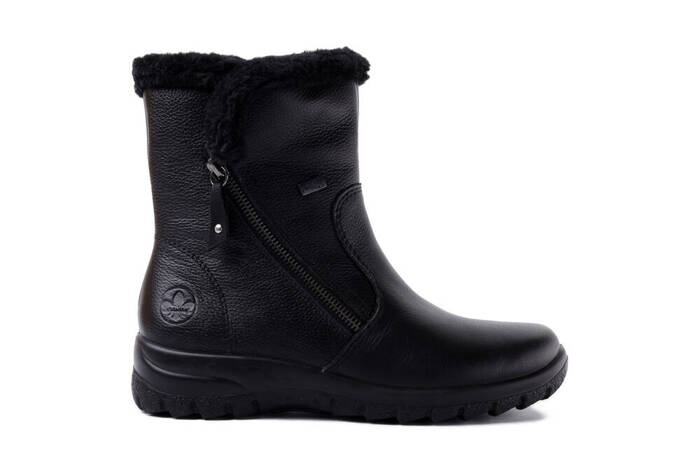 RIEKER TEX Z7181-00 black, botki damskie