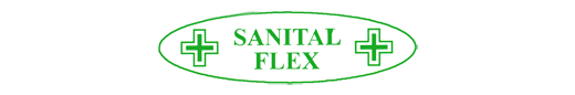 SANITAL FLEX 698/I blue, klapki damskie