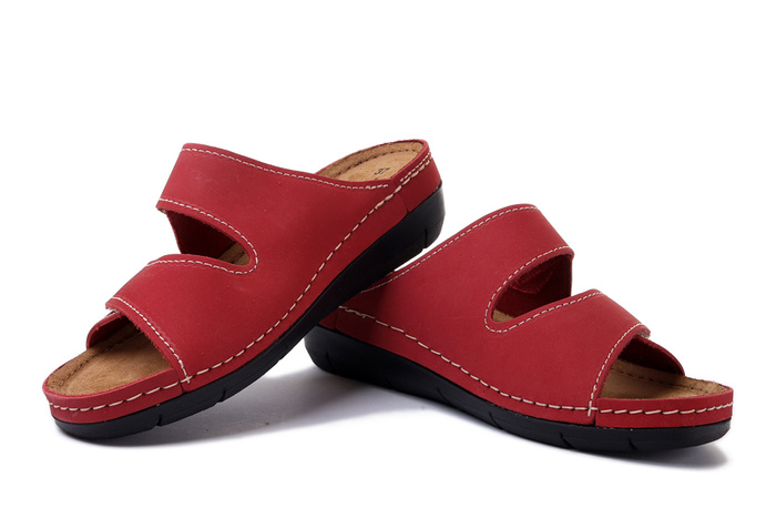 TAMARIS 27510-20 500 red, klapki damskie