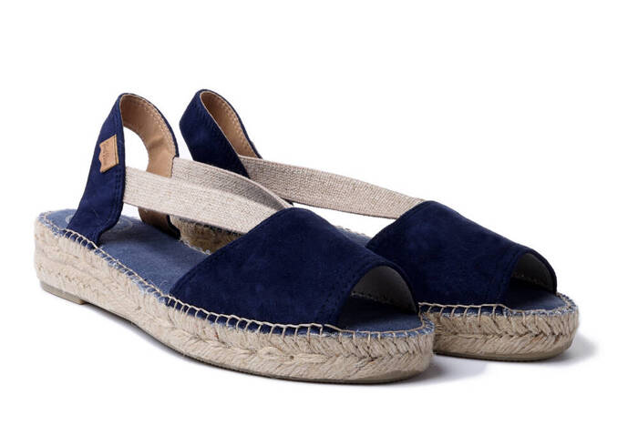 TONI PONS ELLA navy, sandały/espadryle damskie