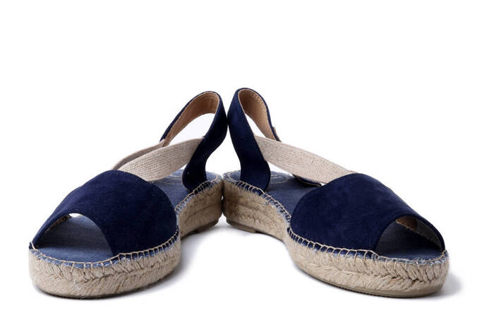 TONI PONS ELLA navy, sandały/espadryle damskie