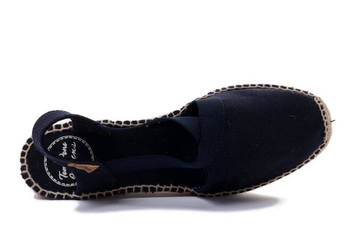 TONI PONS TER mari navy, sandały/espadryle damskie