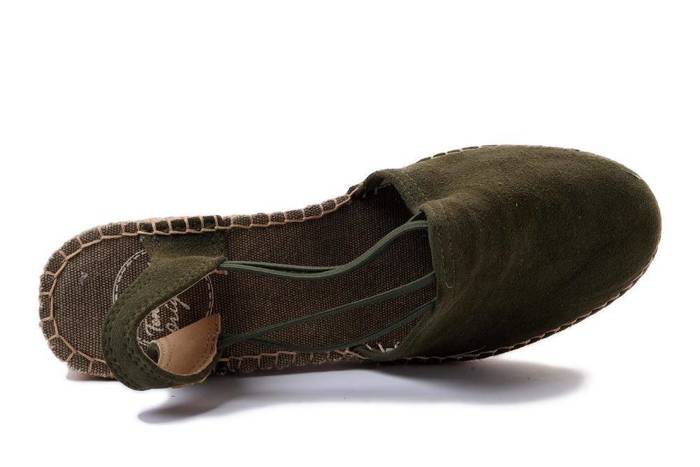 TONI PONS TREMP caqui khaki, sandały/espadryle damskie