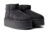 EMU AUSTRALIA W13082 Stinger Micro Flatform charcoal, botki damskie