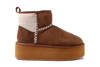 EMU AUSTRALIA W13143 Stinger Knit Flatform chestnut, botki damskie