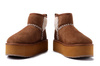 EMU AUSTRALIA W13143 Stinger Knit Flatform chestnut, botki damskie