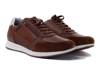 GEOX  U35H5A OPTEK C0013 brown, półbuty męskie