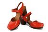 MANITU 910997-4 rot, sandały damskie
