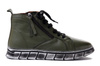 MANITU 990357-07 olive, trzewiki damskie