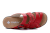 RIEKER 62976-33 red, klapki damskie