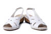 RIEKER 66189-80 white, sandały damskie